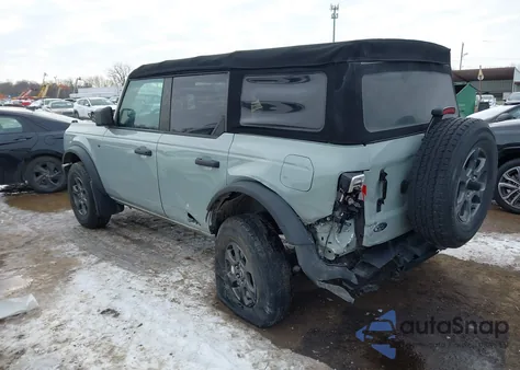 2021 Ford Bronco Big Bend z USA, uszkodzony, nr VIN 1FMDE5BH9MLA73211